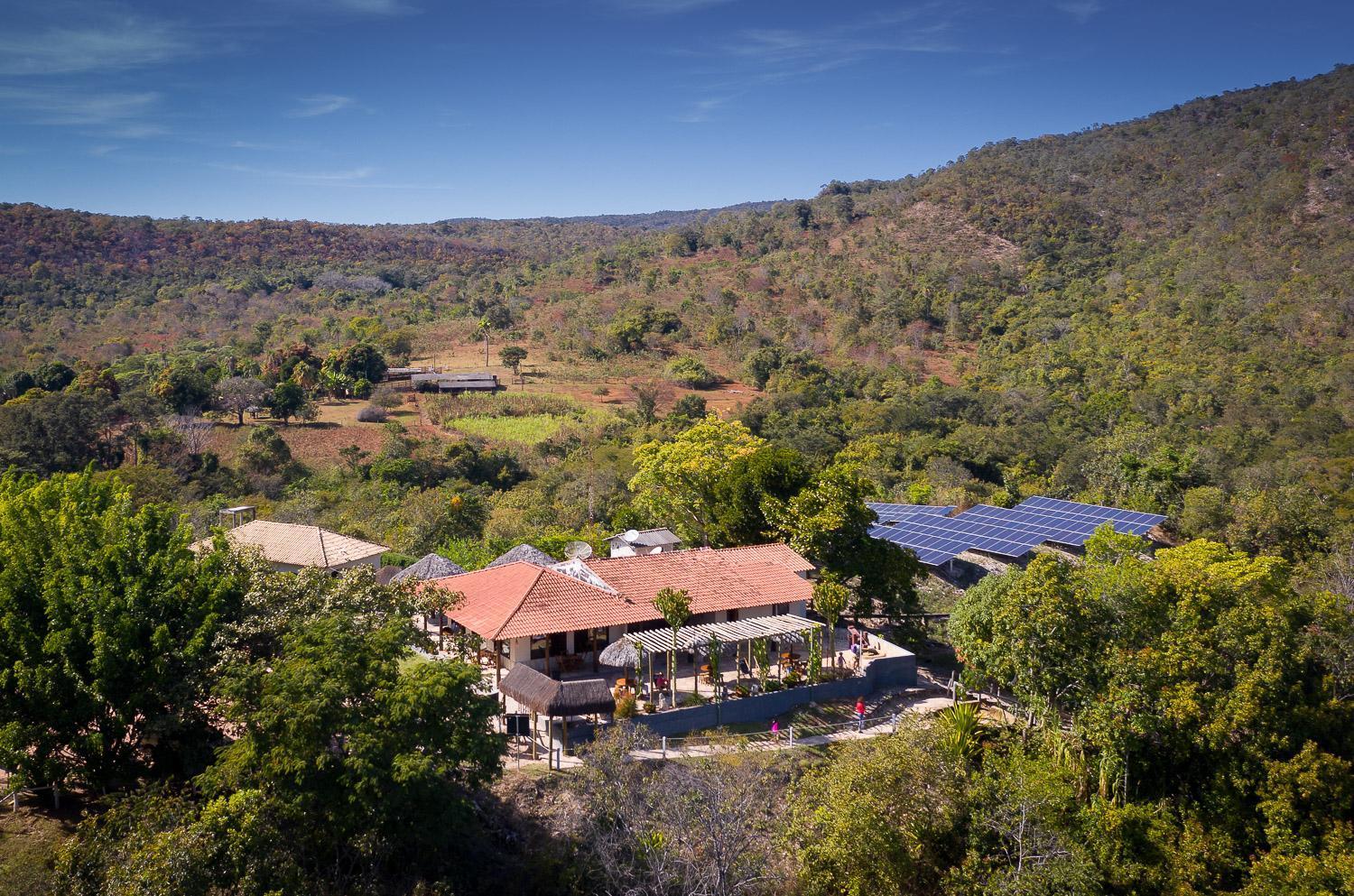 Pousada Cachoeira Poco Encantado Alto Paraiso de Goias Luaran gambar