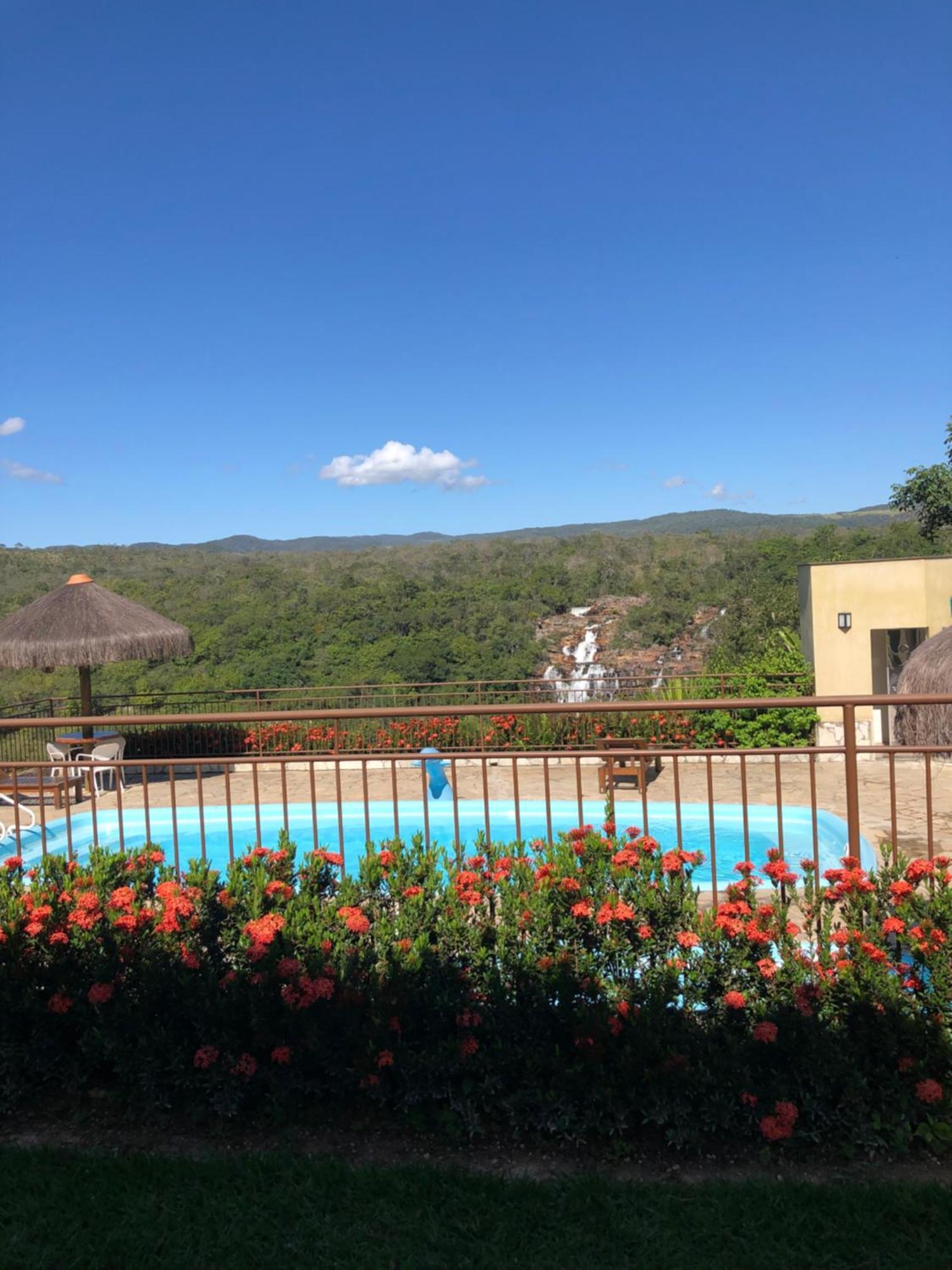 Pousada Cachoeira Poco Encantado Alto Paraiso de Goias Luaran gambar